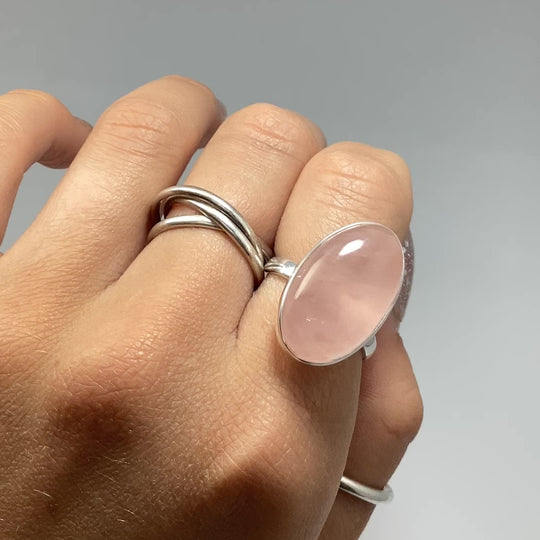 Rose Quartz Ring