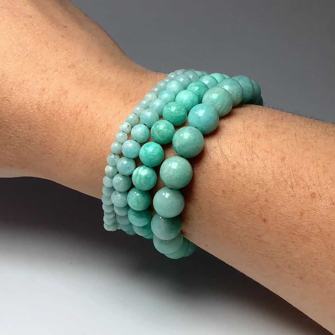 Mixed Amazonite Beaded Bracelet