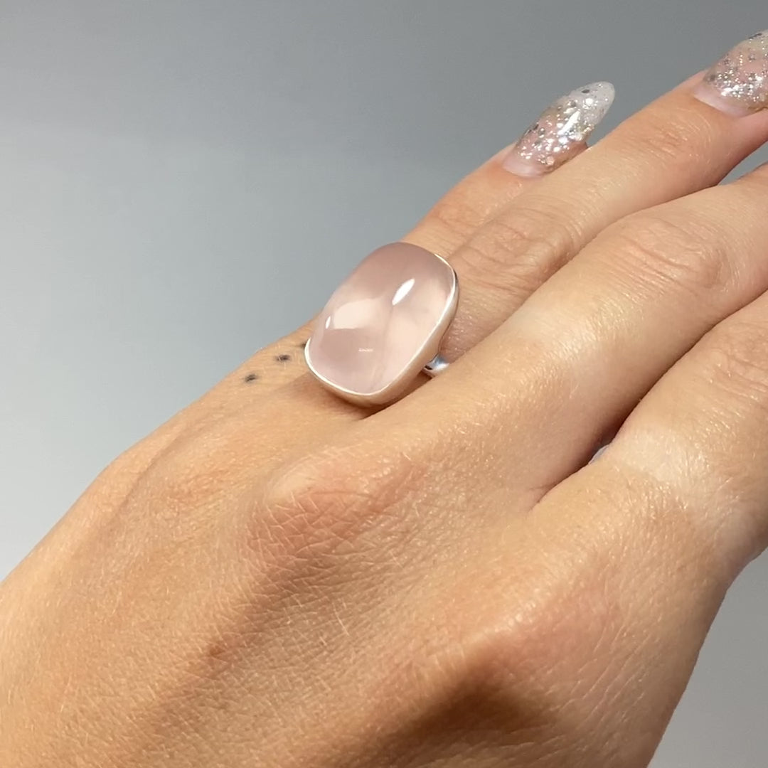 Rose Quartz Ring