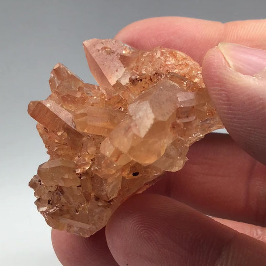 Tangerine Quartz Cluster