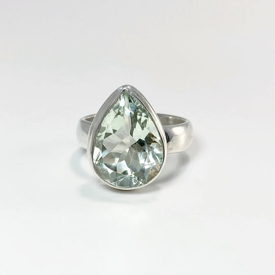 Green Amethyst Ring