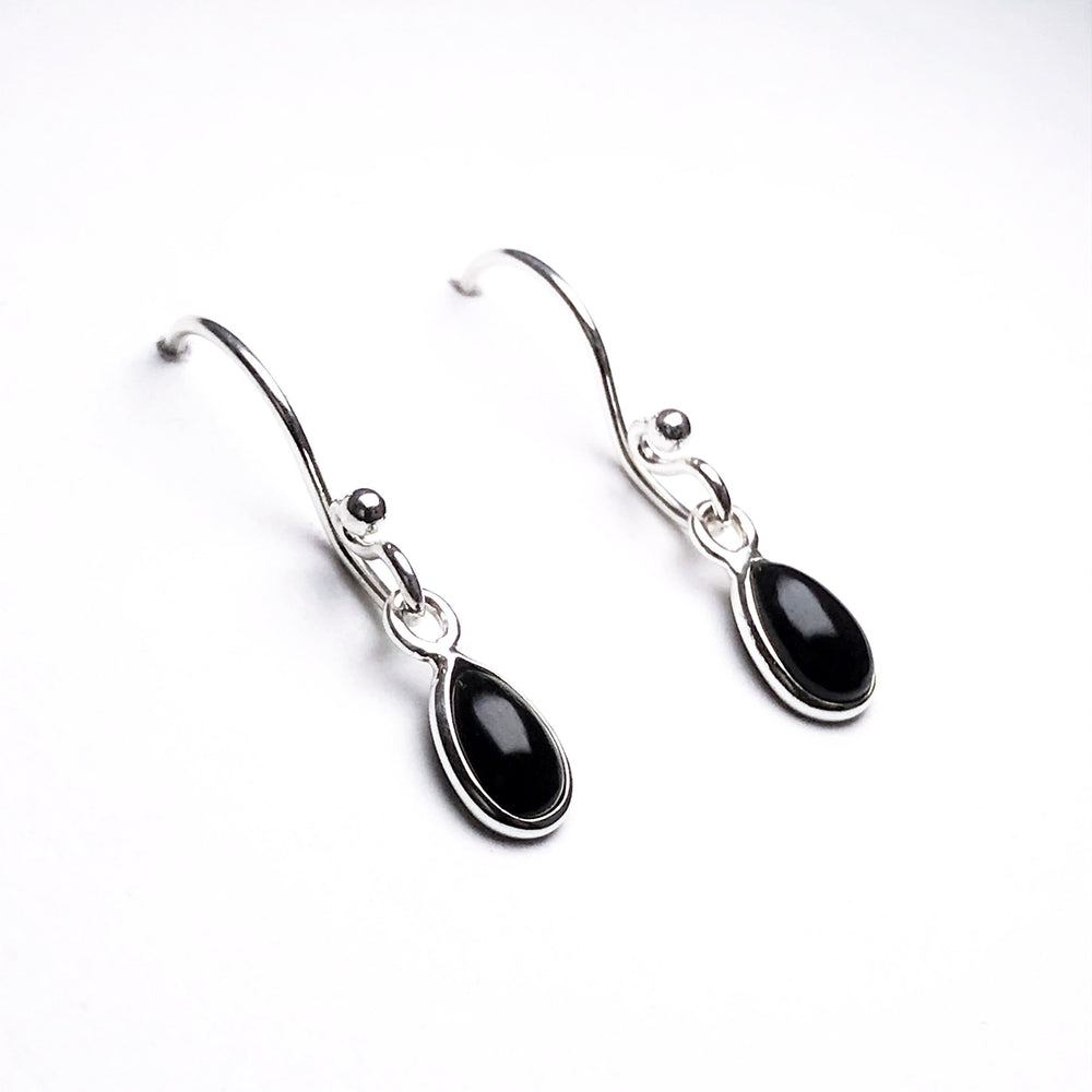 Black Onyx Dangle Earrings