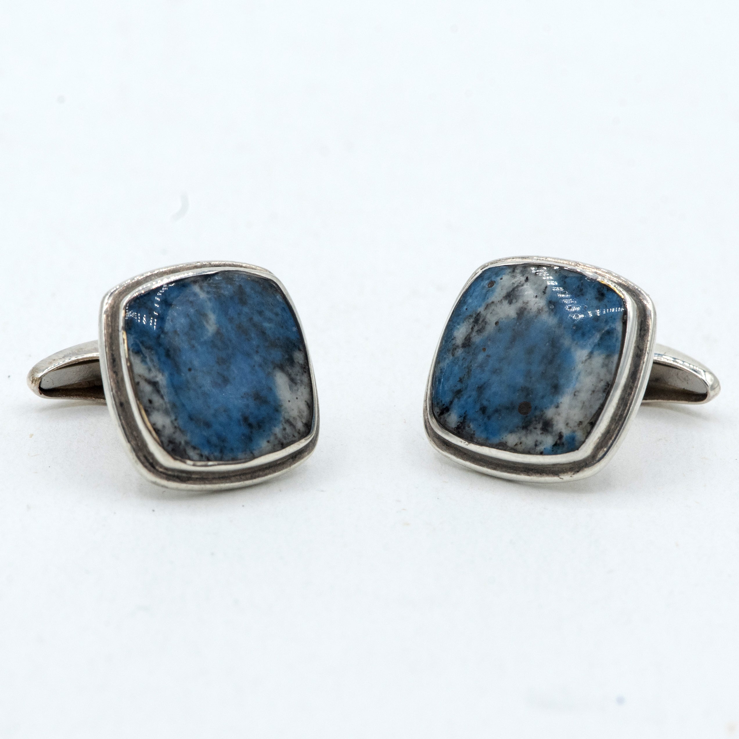 K2 Granite Azurite Cufflinks