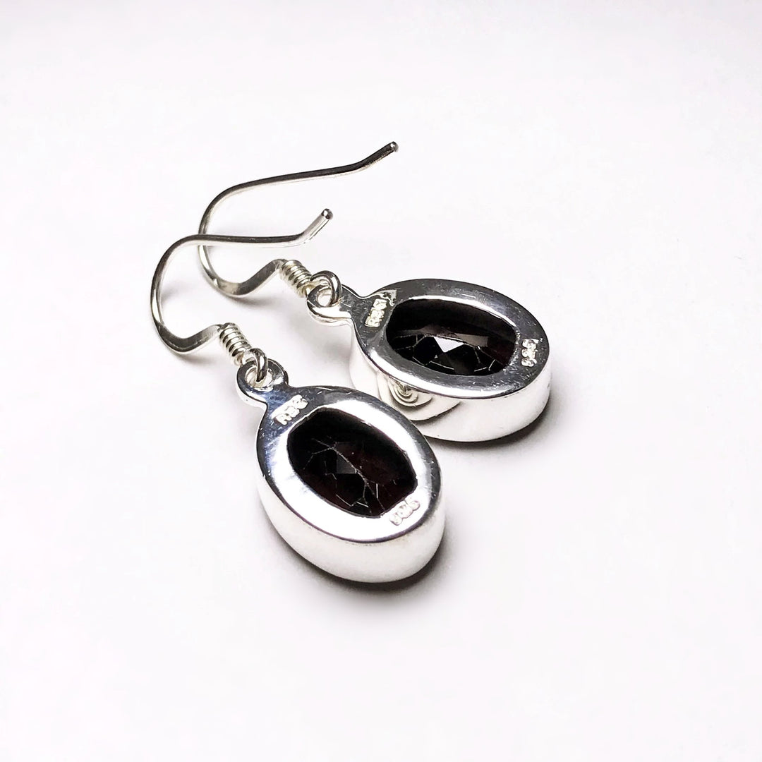 Garnet Dangle Earrings