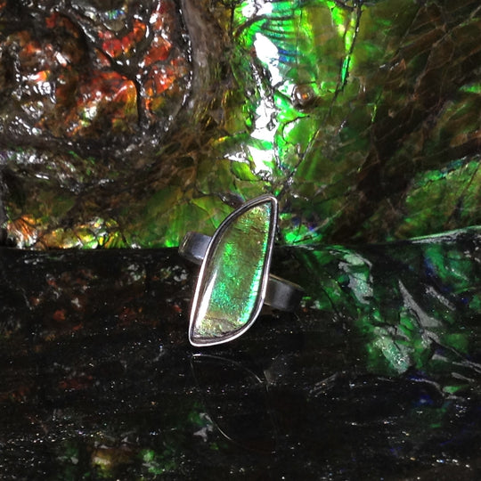 Alberta Ammolite Ring