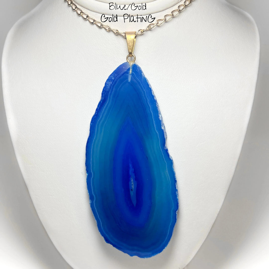 Agate Slice Necklace