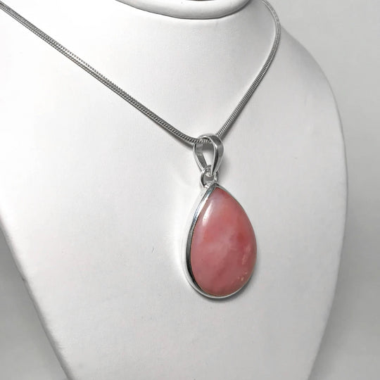 Pink Peruvian Opal Pendant