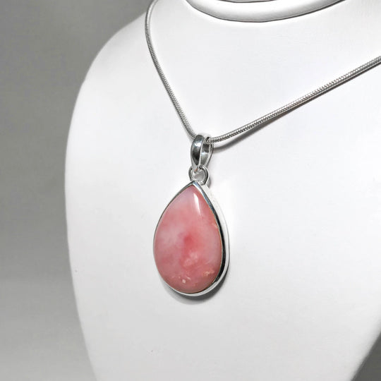 Pink Peruvian Opal Pendant