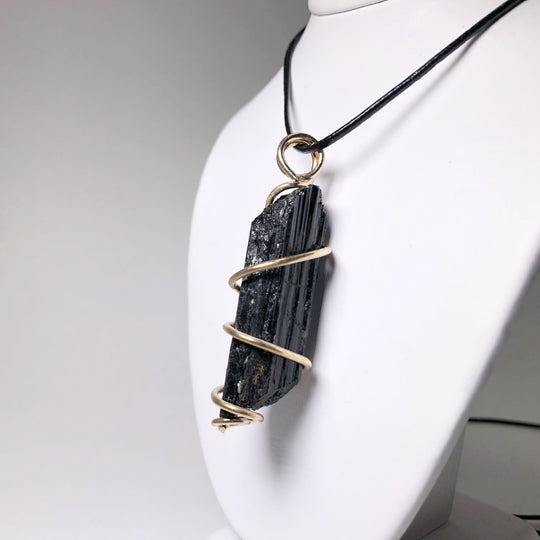 Wire Wrap Pendant - Gold Plated