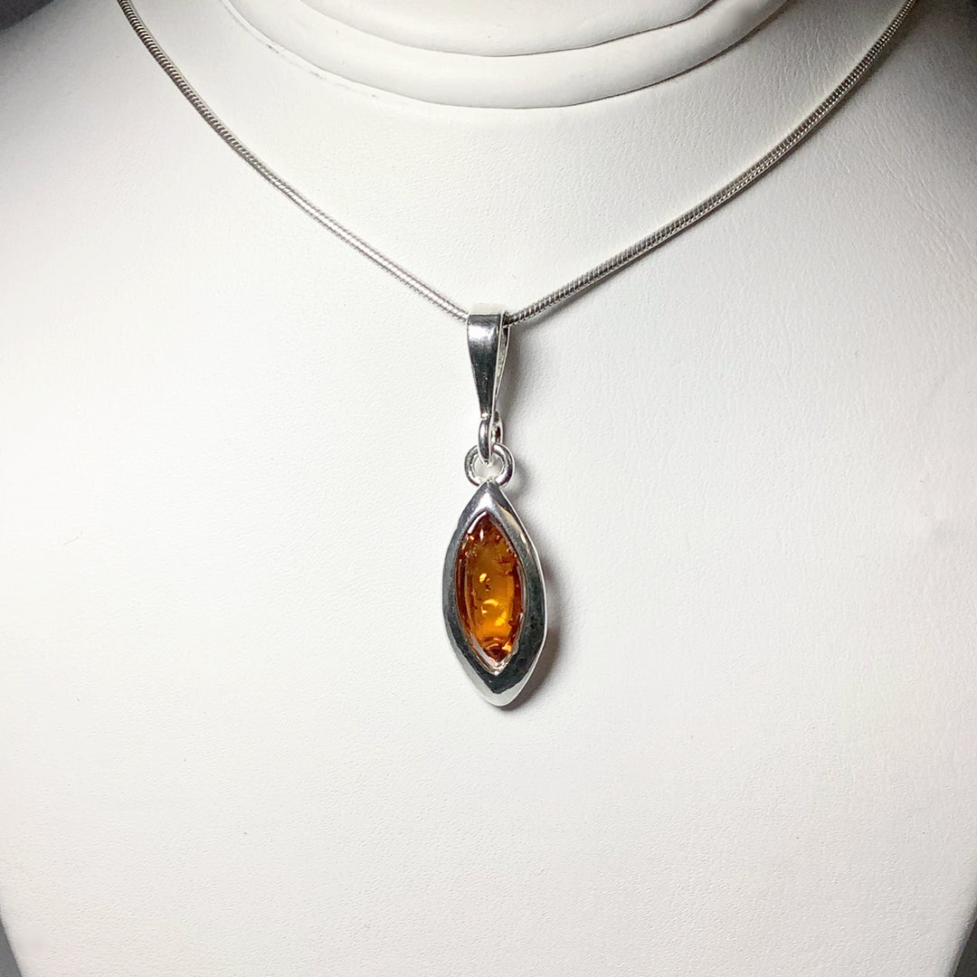 Cognac Amber Pendant