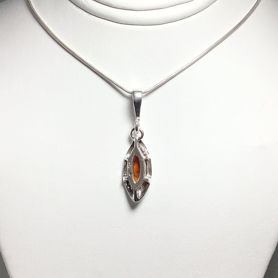 Cognac Amber Pendant