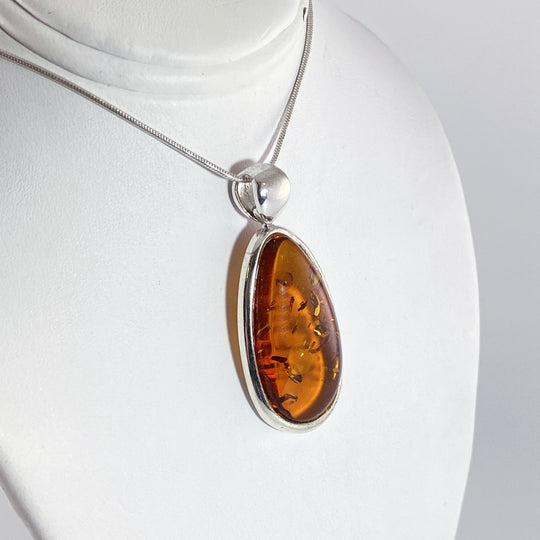 Cognac Amber Pendant