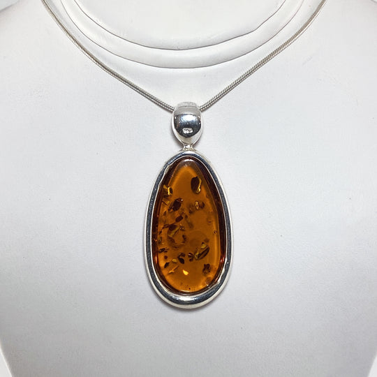 Cognac Amber Pendant