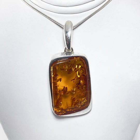 Cognac Amber Pendant