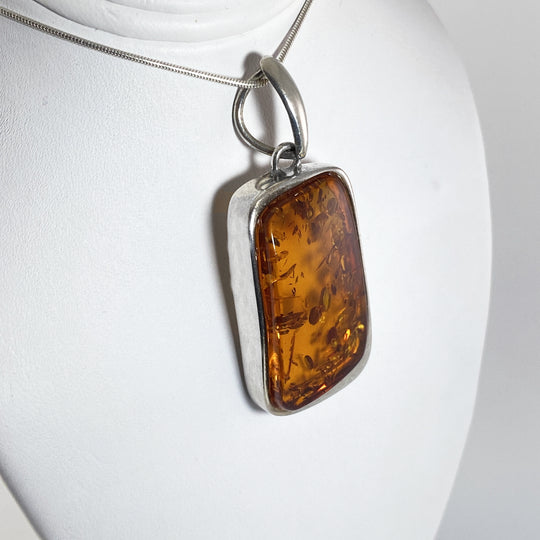 Cognac Amber Pendant