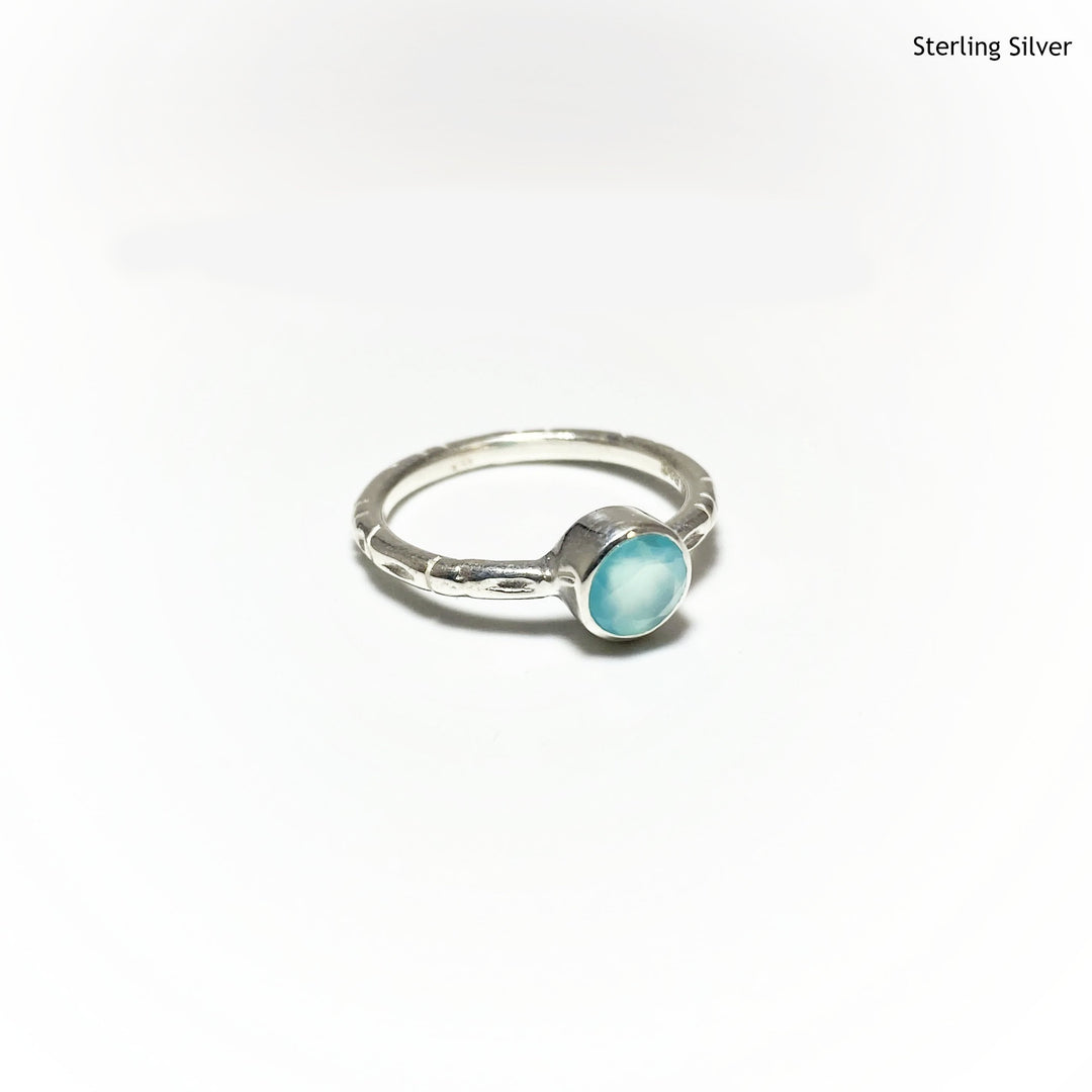 Blue Onyx Ring