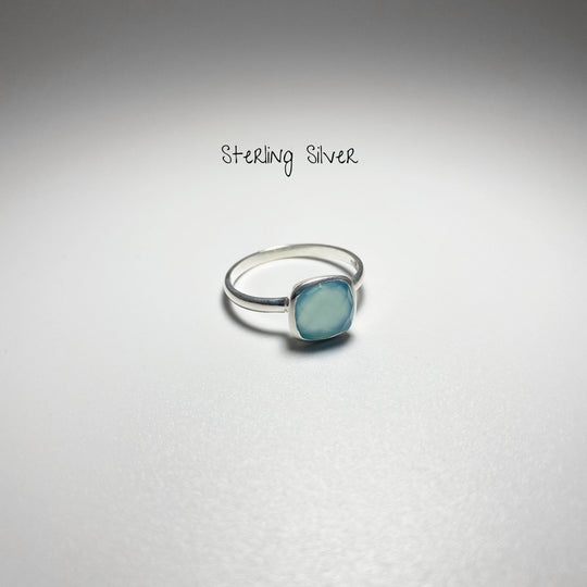 Blue Onyx Ring