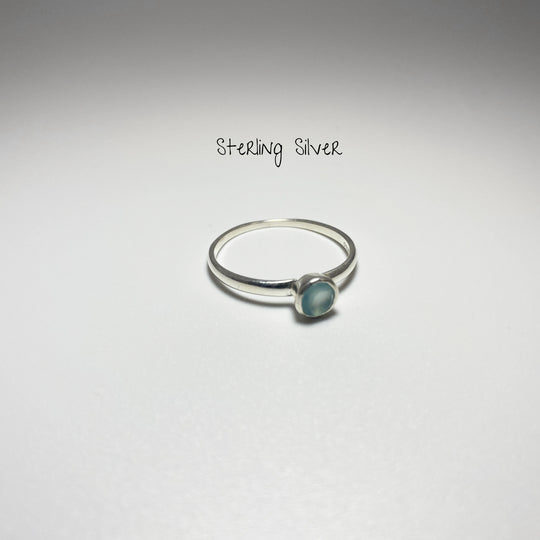 Blue Onyx Ring