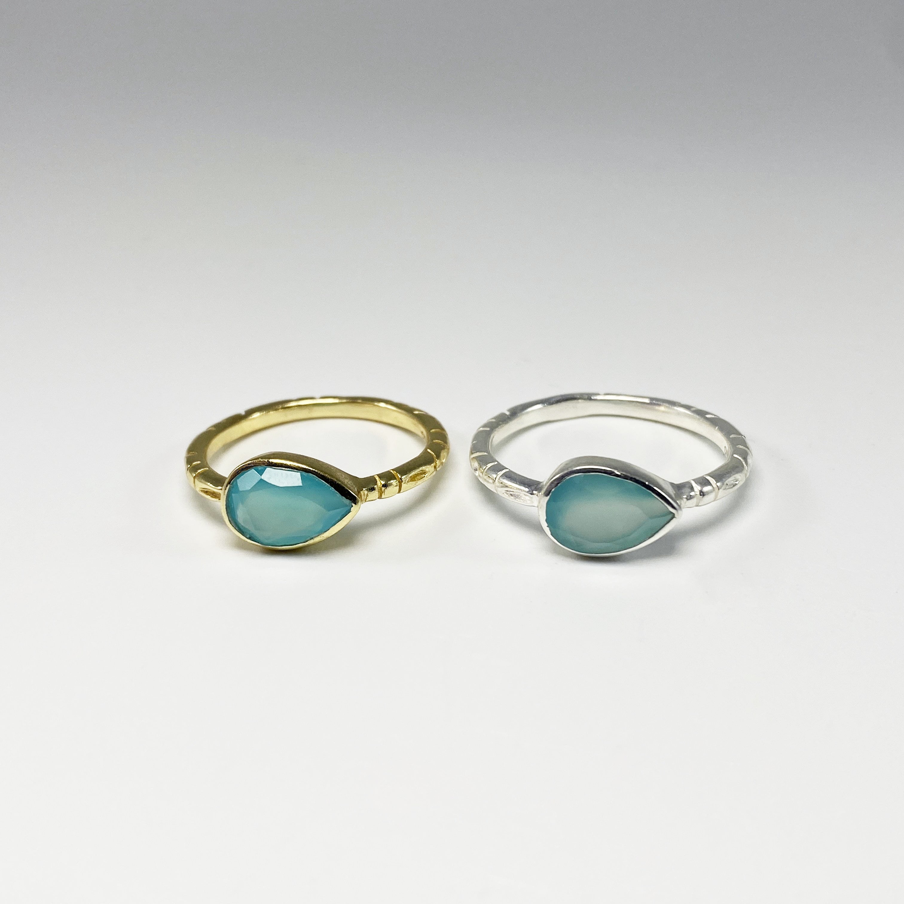 Blue Onyx Ring