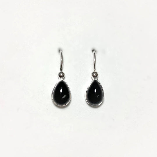 Black Onyx Dangle Earrings