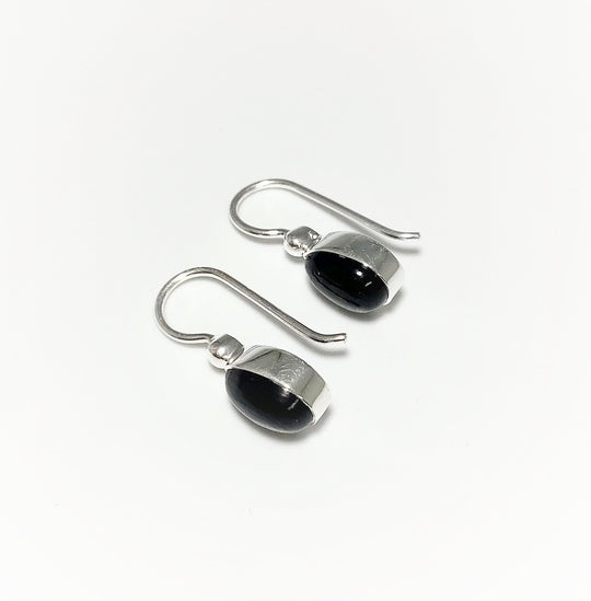 Black Onyx Dangle Earrings