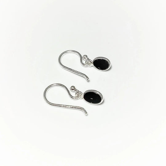 Black Onyx Dangle Earrings