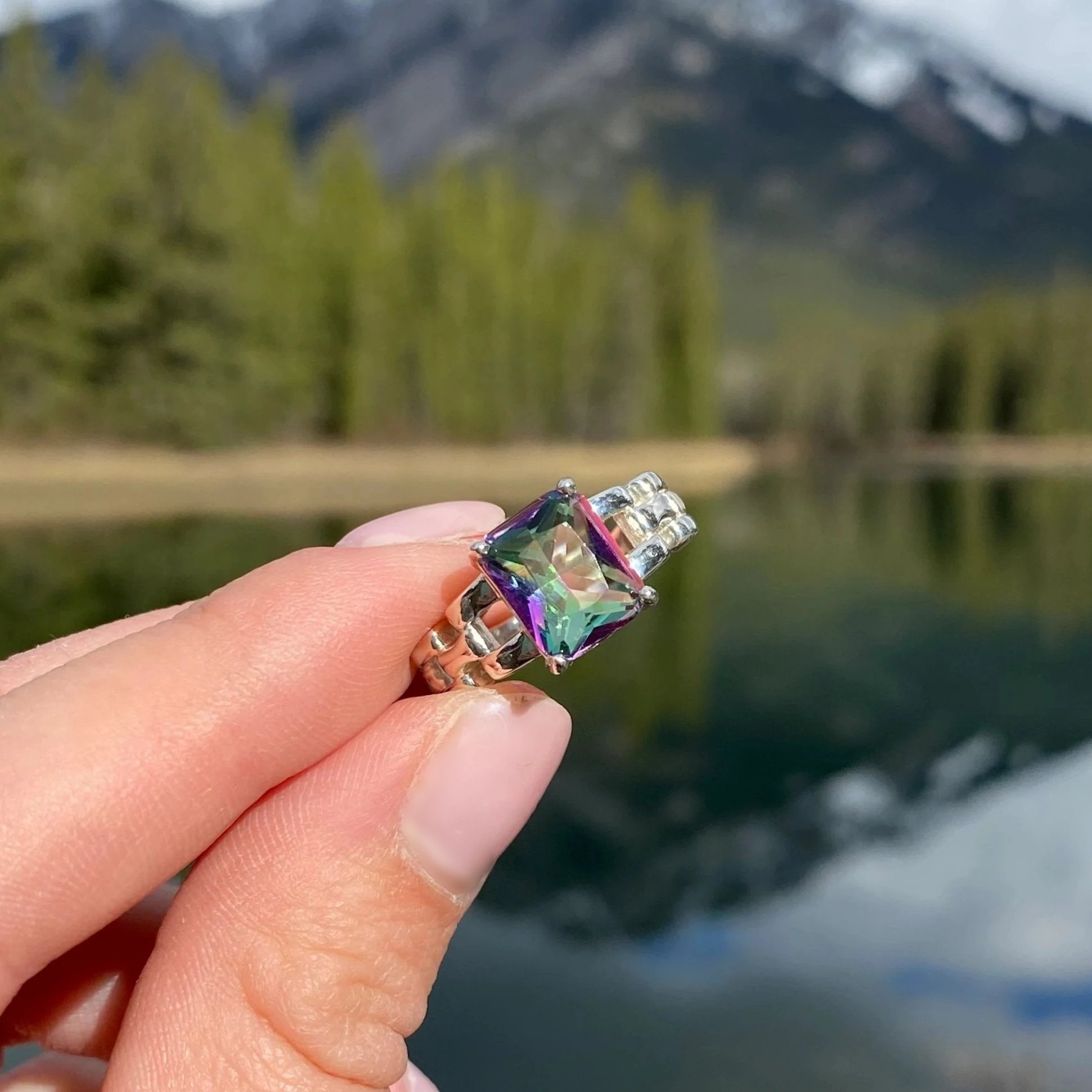 Mystic Topaz Ring