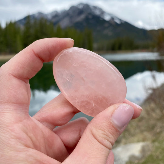 Worry Stone - Rose Quartz