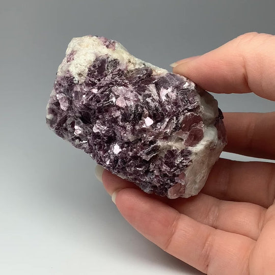 Lepidolite in Matrix