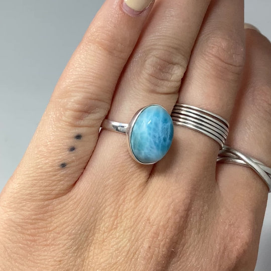 Larimar Ring