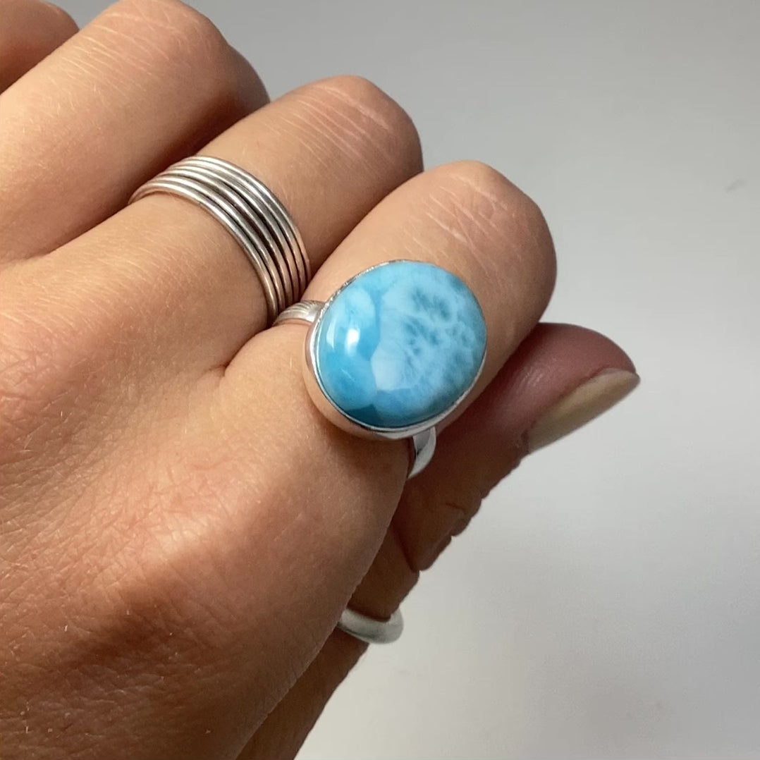 Larimar Ring