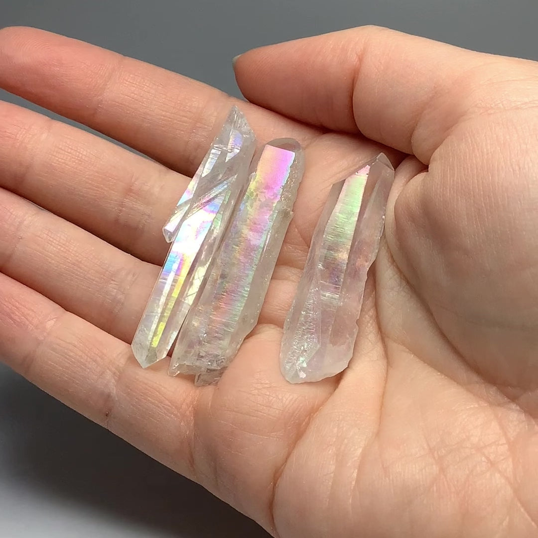 Rainbow Opalescent Quartz Rough Piece