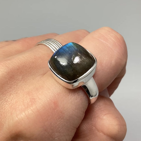 Labradorite Ring