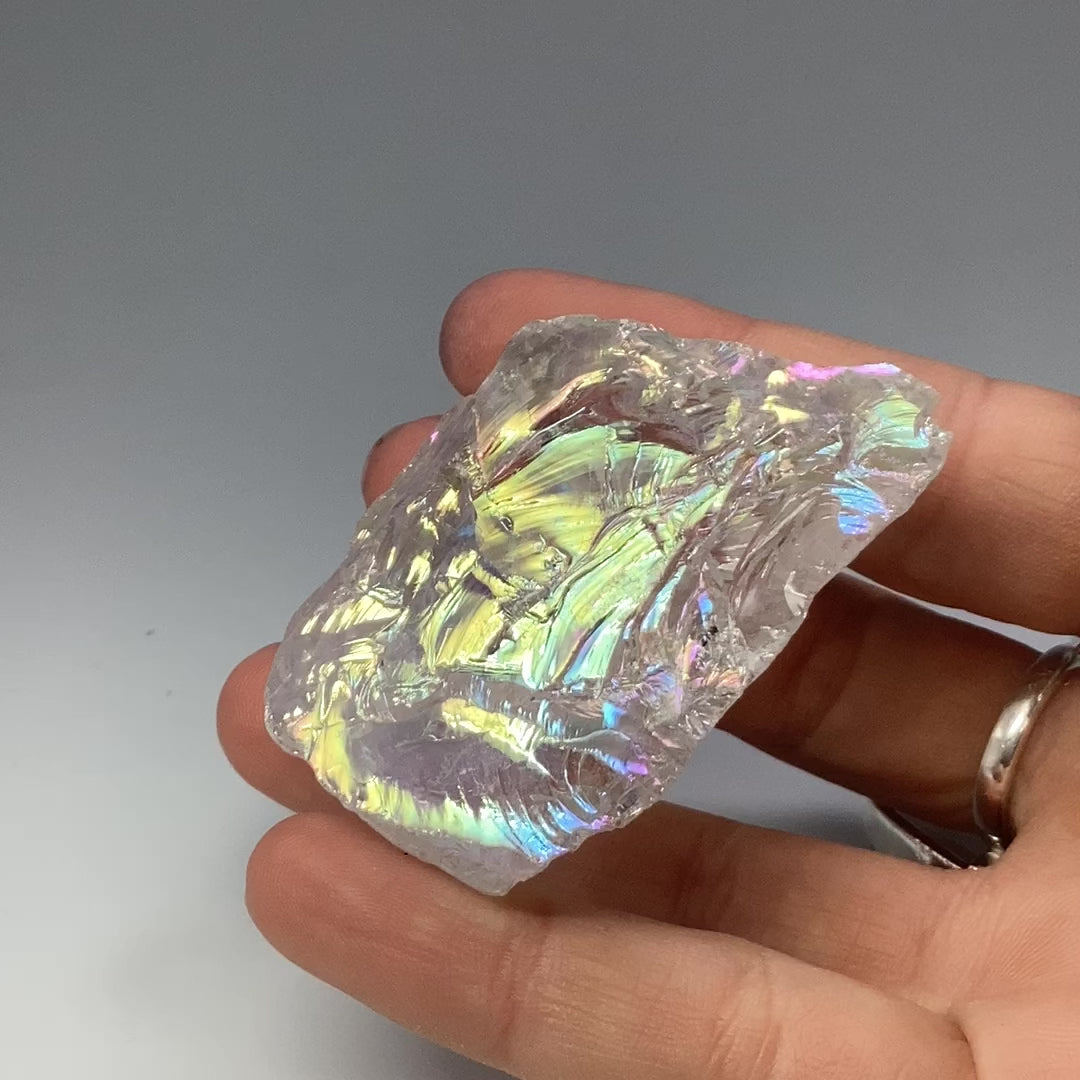 Opalescent Quartz Rough Chunk