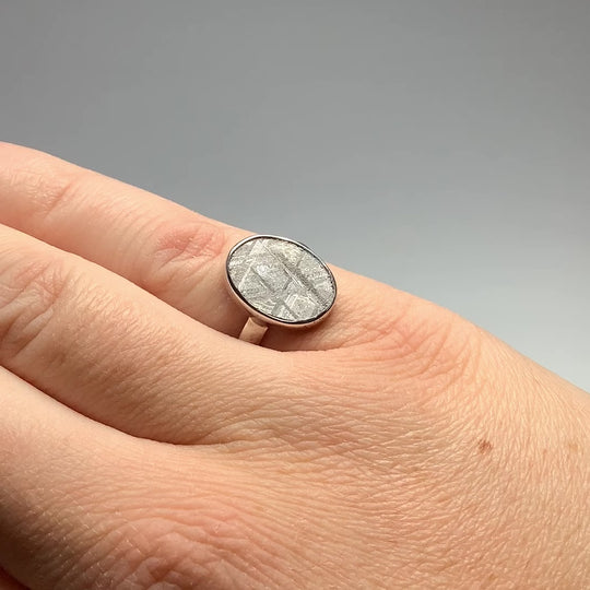 Muonionalusta Meteorite Ring