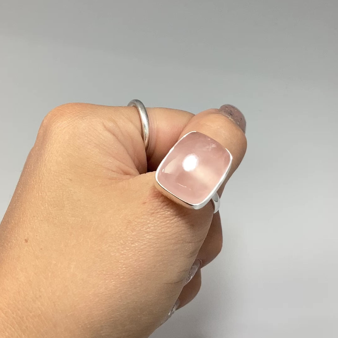 Rose Quartz Ring