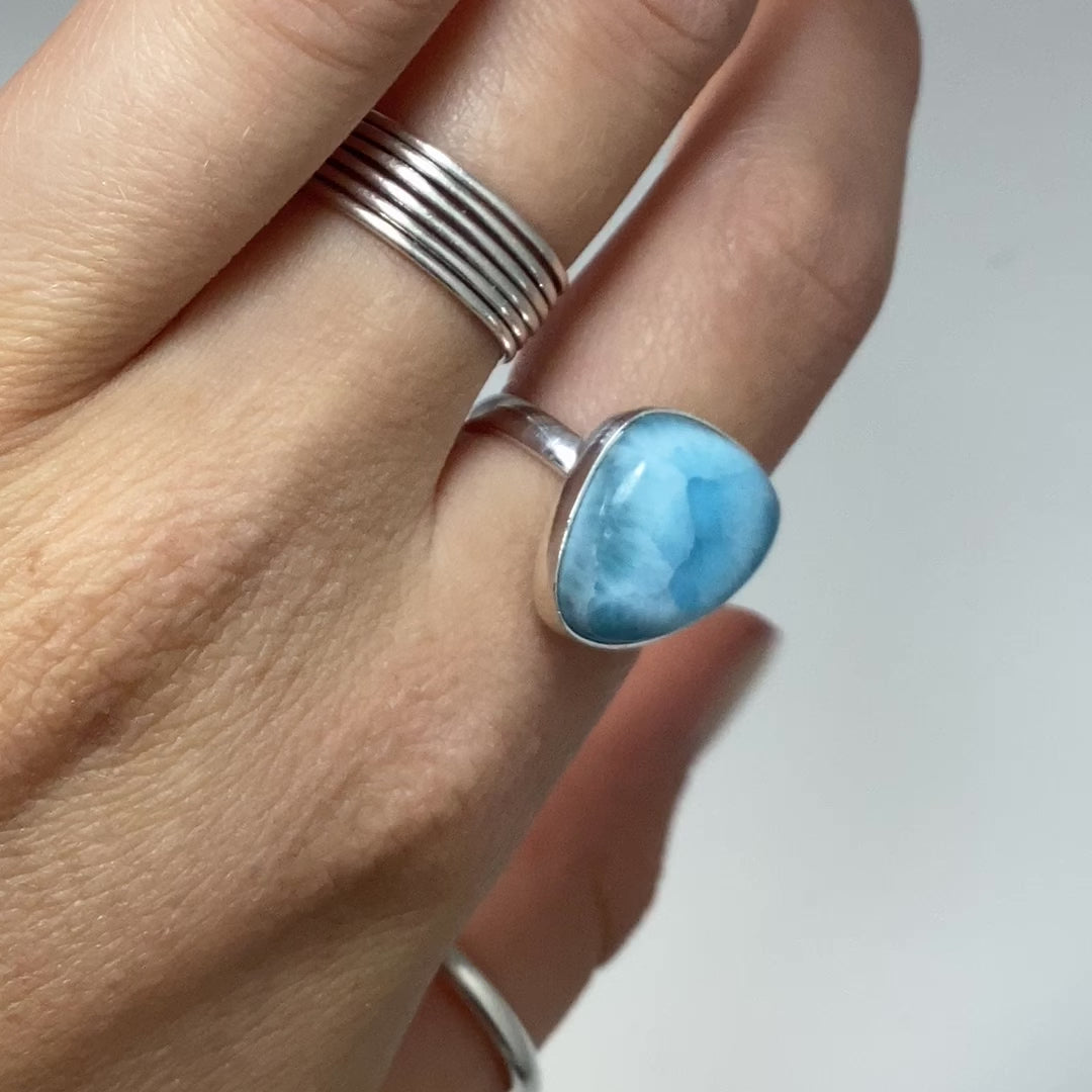 Larimar Ring