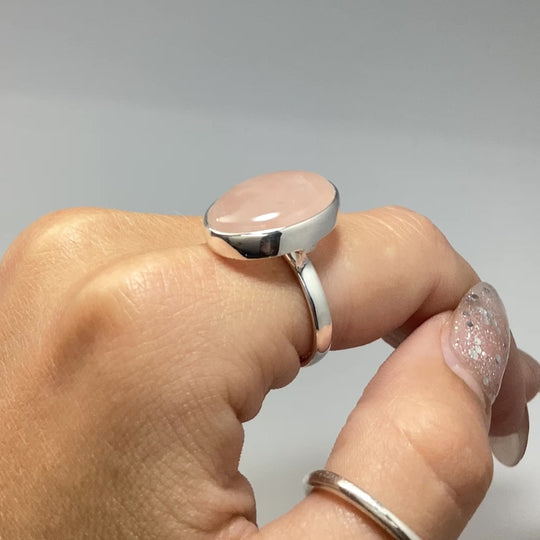 Rose Quartz Ring