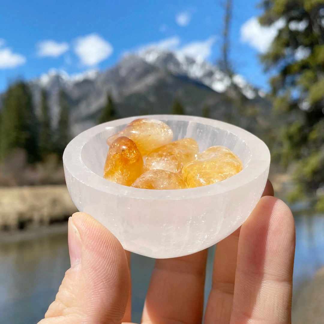 Selenite Bowl