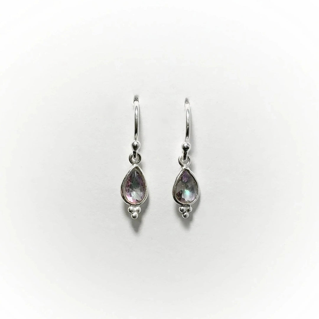 Mystic Topaz Dangle Earrings