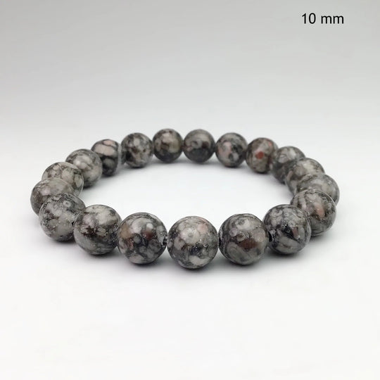 Fossil Stone Jasper Beaded Bracelet