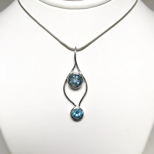 Blue Topaz Pendant