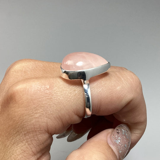 Rose Quartz Ring