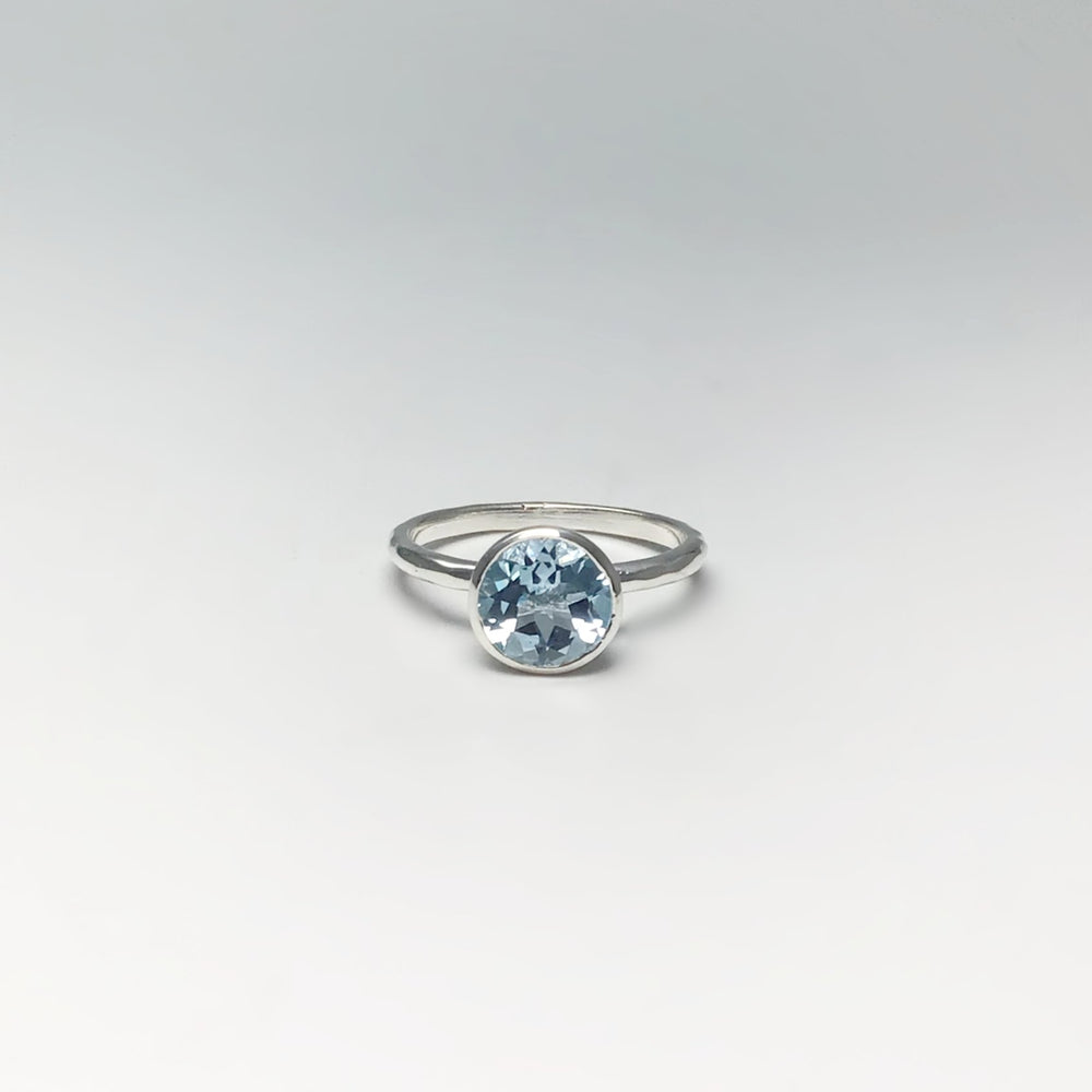 Blue Topaz Ring