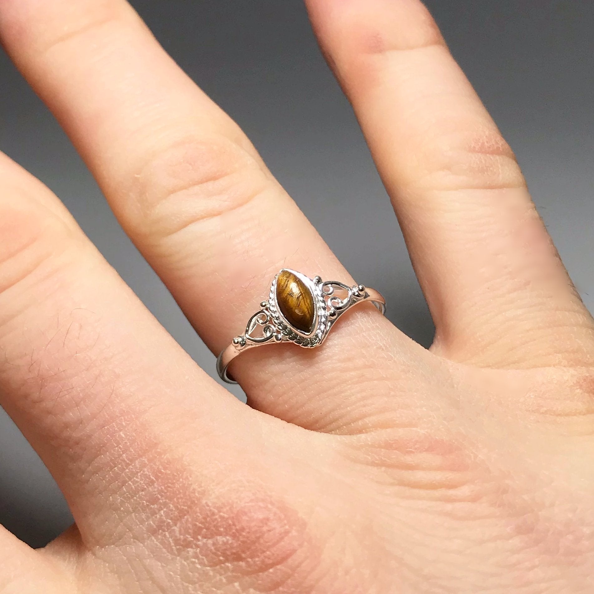 Tiger Eye Ring