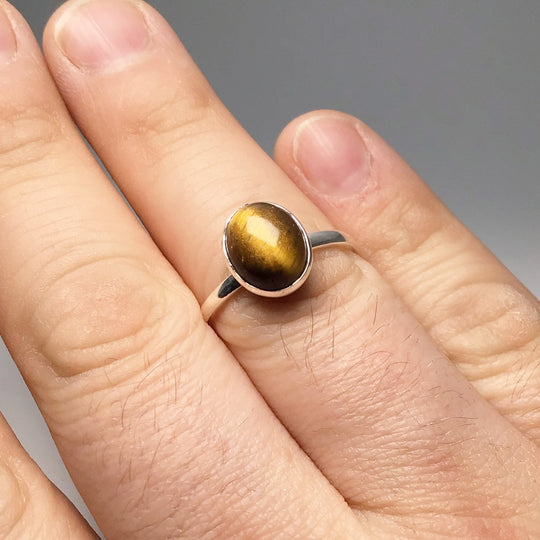 Tiger Eye Ring