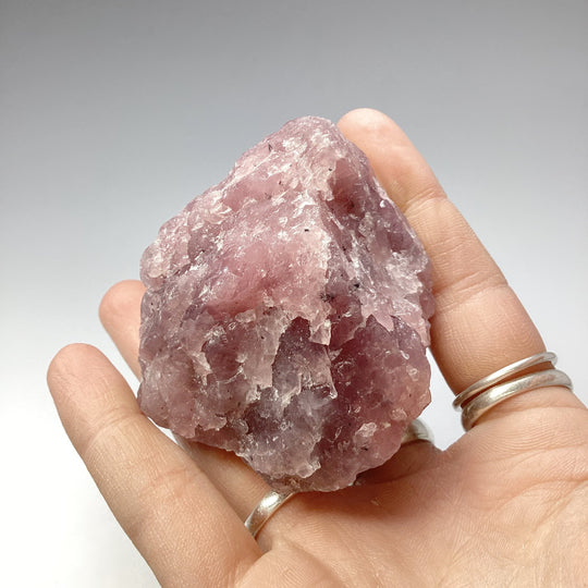 Guava Rose Quartz Rough Chunk