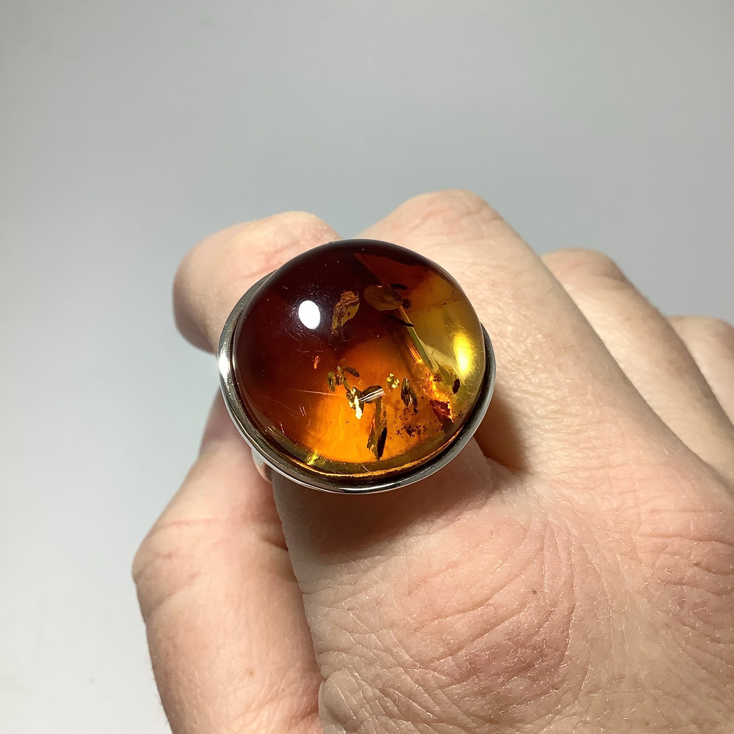 Ombre Amber Ring