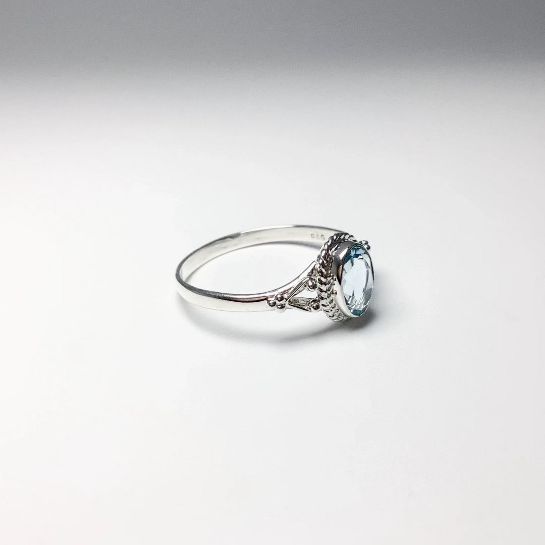 Blue Topaz Ring