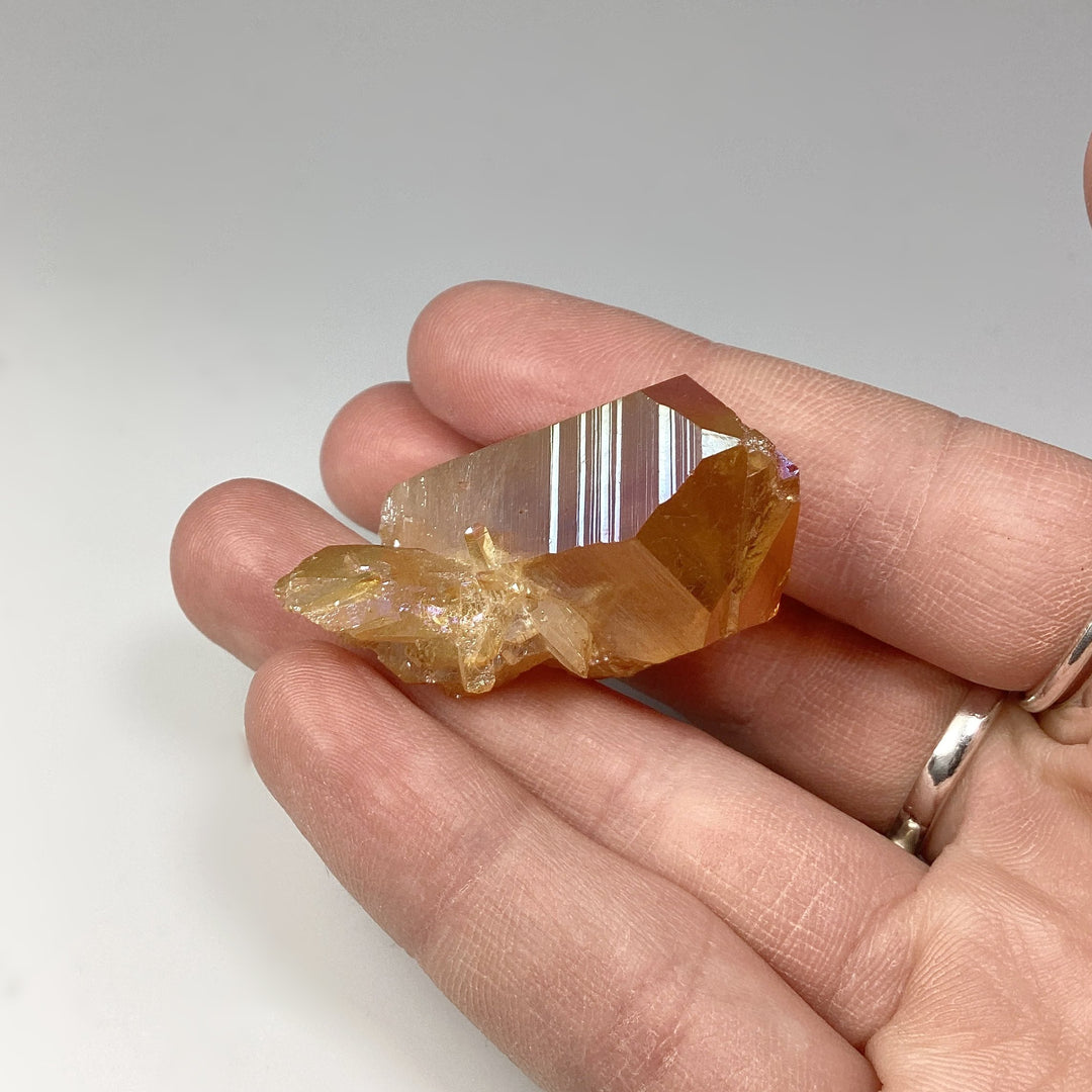 Sunset Aura Quartz